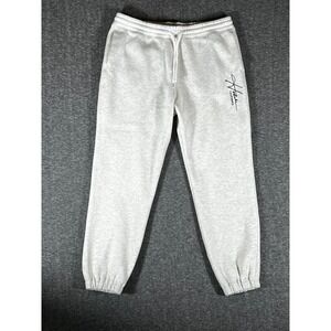 Hollister Must Have Collection Mens Sweatpants Joggers Light Gray XXL